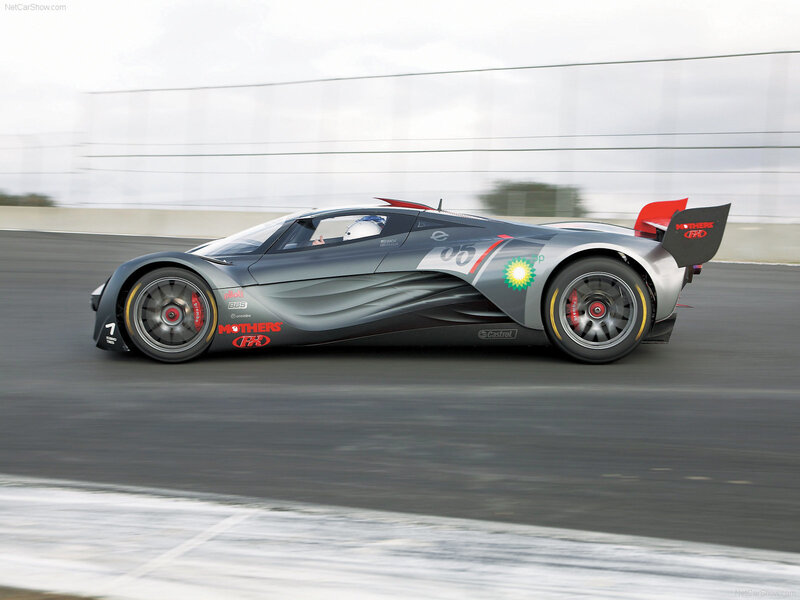 racing car on track