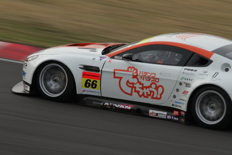 racing car on track