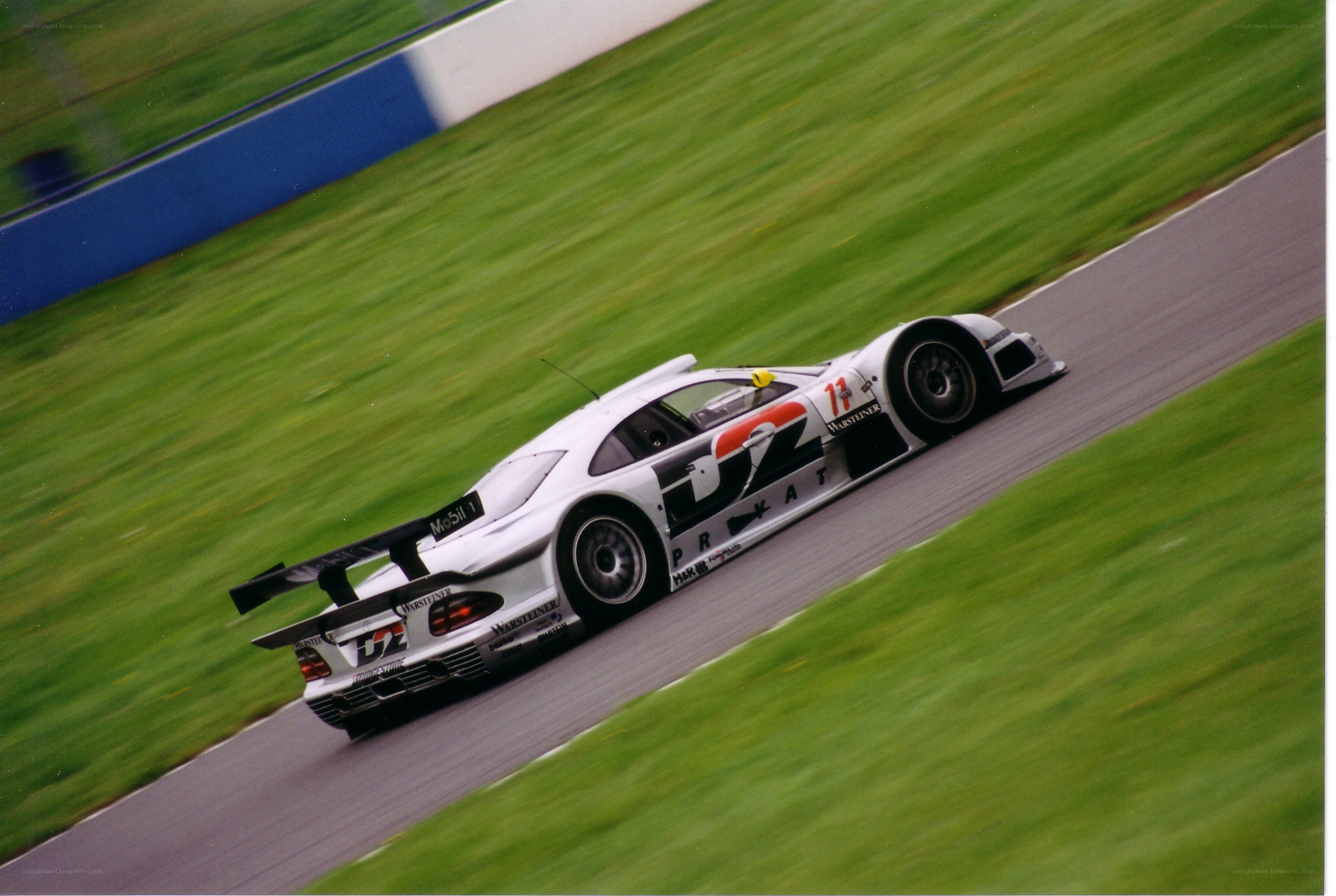 racing car on track