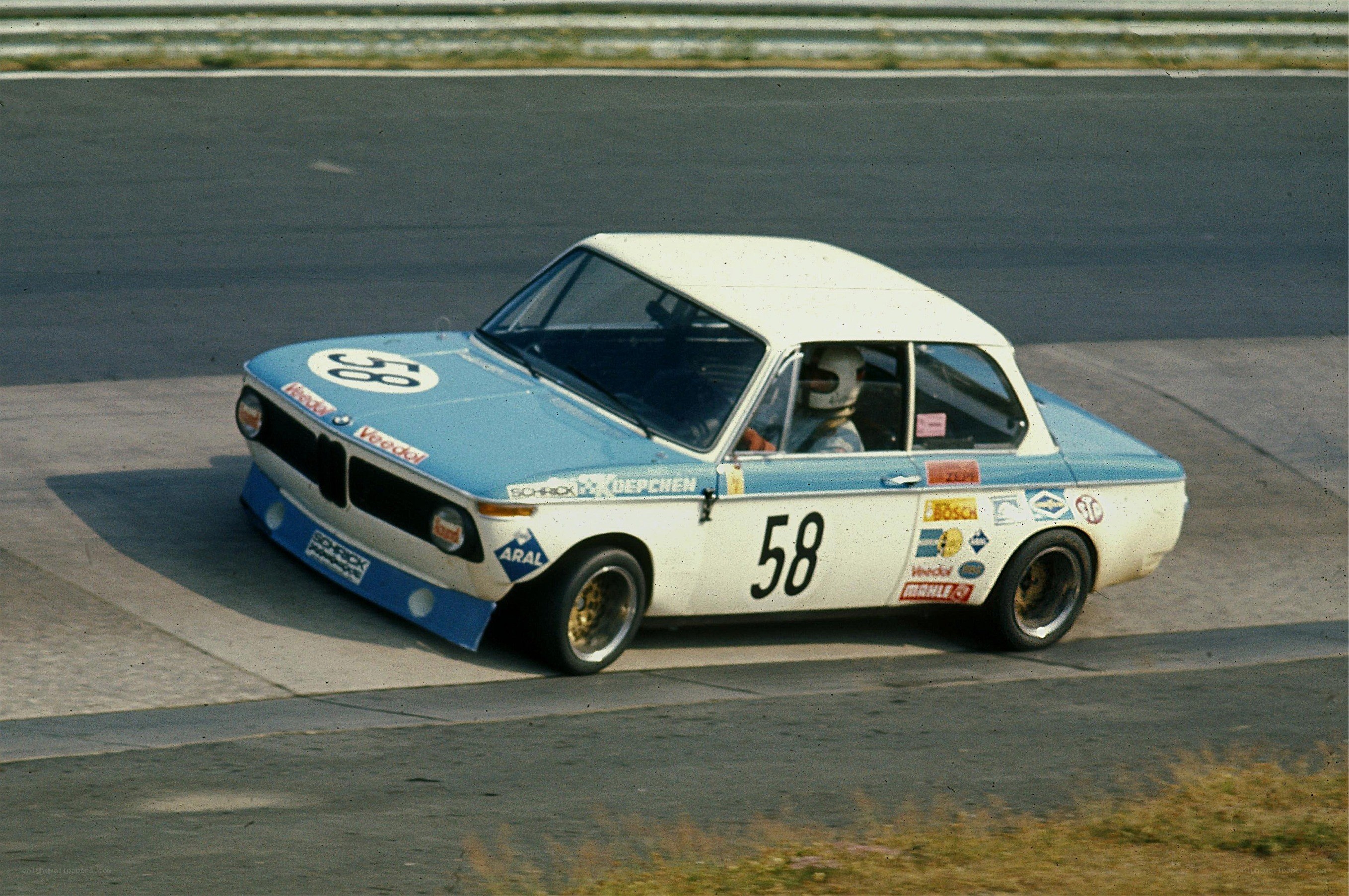racing car on track