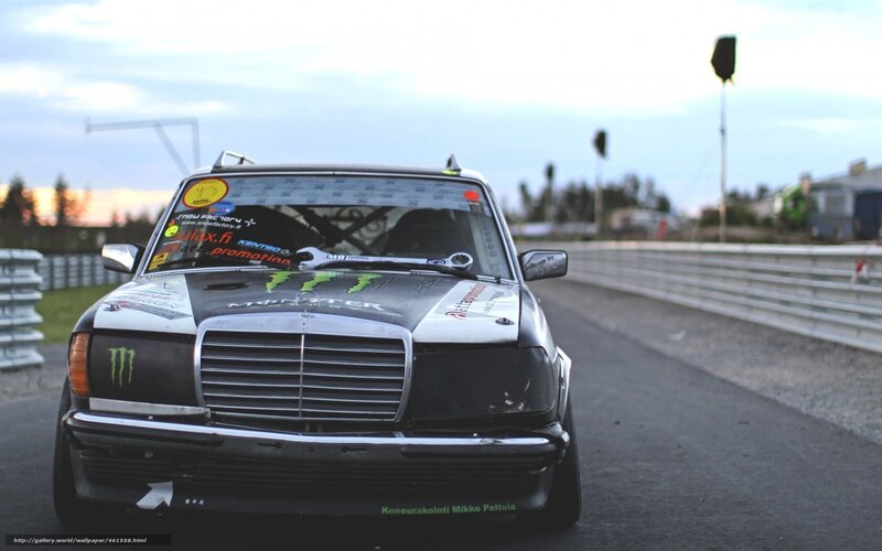 Racing Car on Track — Black, Dramatic, Sunset, Photograph