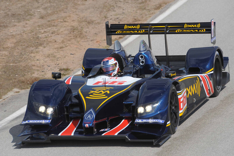 Racing Car on Track — Blue, Dynamic, Afternoon, Photograph, Driver, Race Car, White