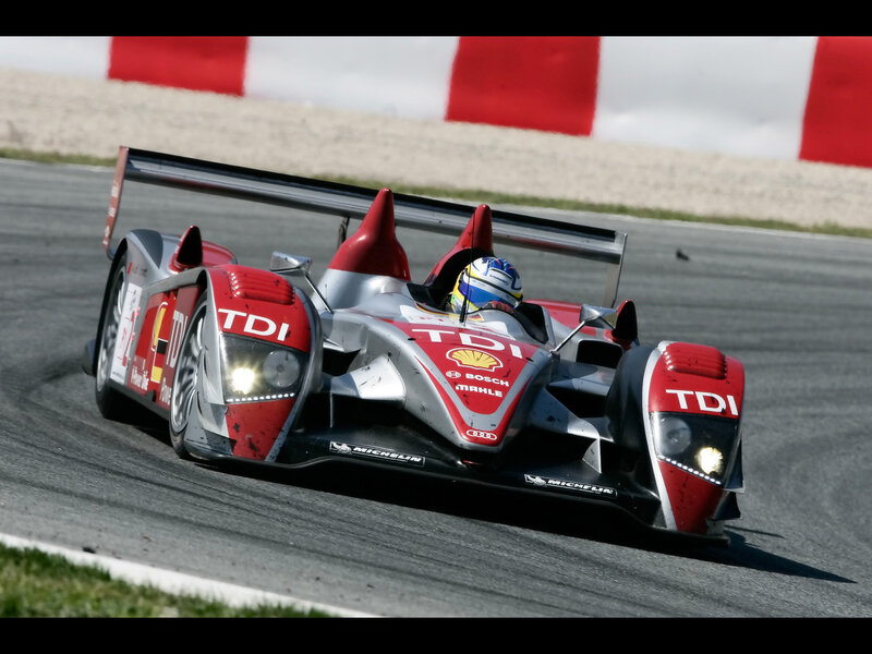Racing Car on Track — Red, Dynamic, Afternoon, Photograph, Driver, Race Car, Flag