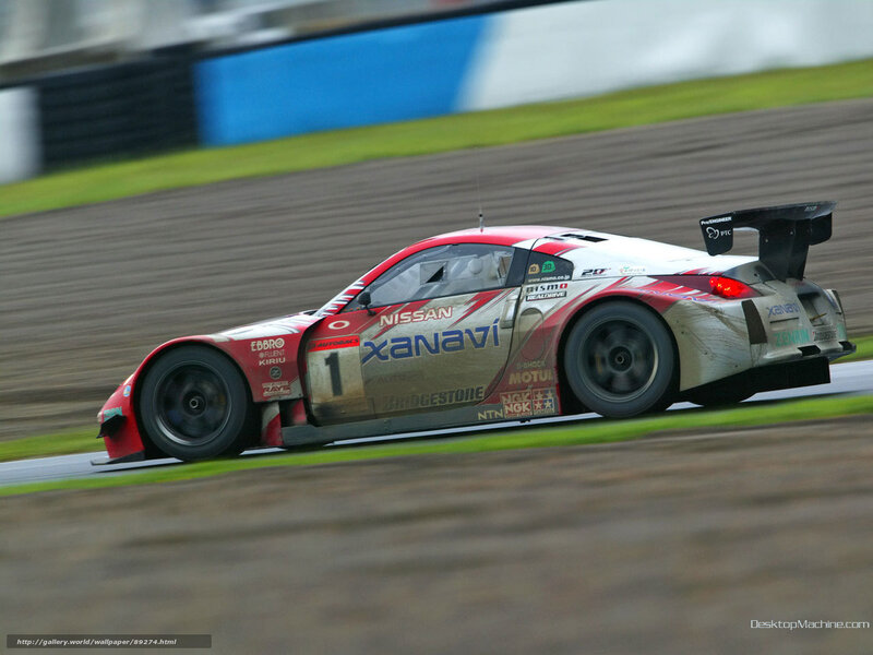 Racing Car on Track — Red, Dynamic, Photograph