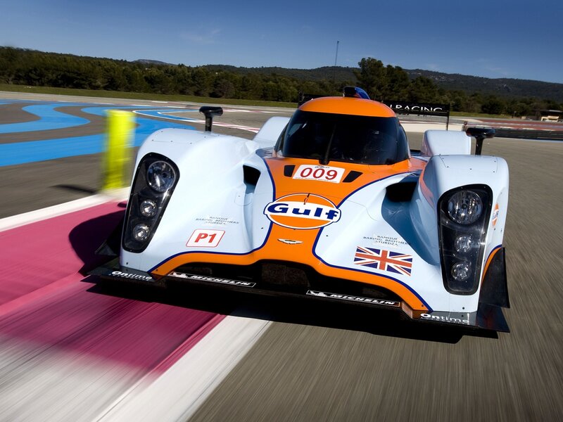 Racing Car on Track — White, Dynamic, Afternoon, Photograph, Race Track, Trees