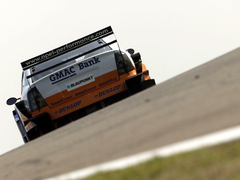 Racing Car on Track — White, Dynamic, Photograph