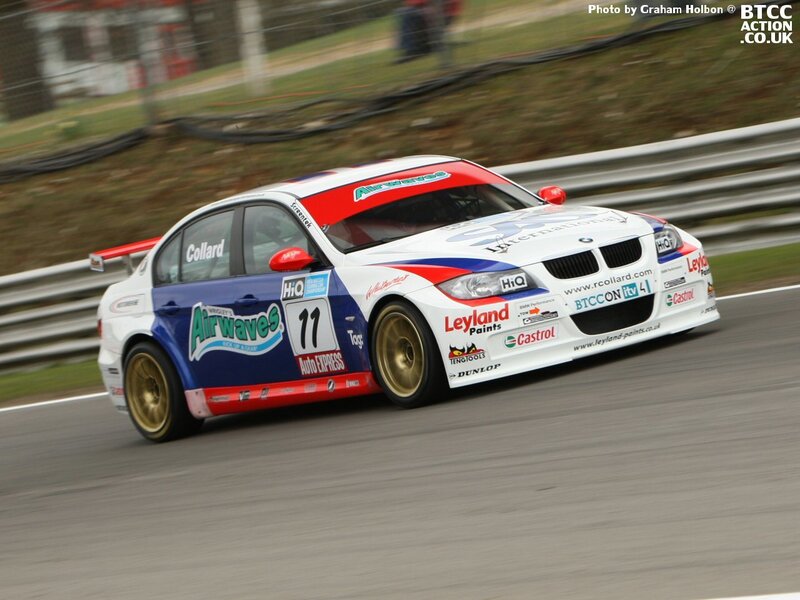 Racing Car on Track — White