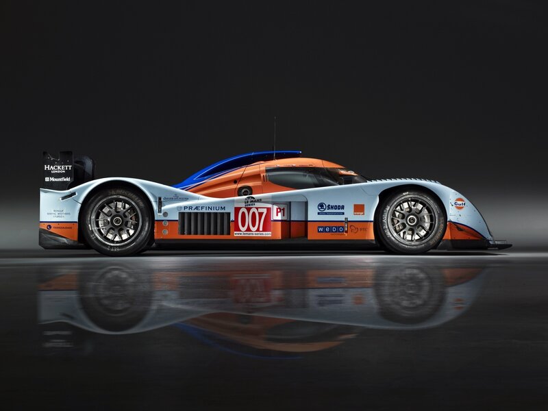 racing car side profile