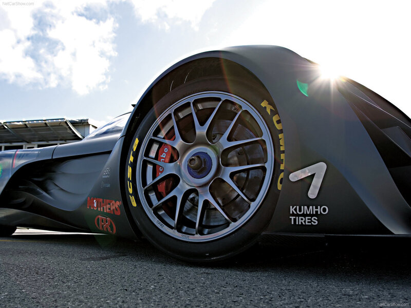 racing car wheel close-up