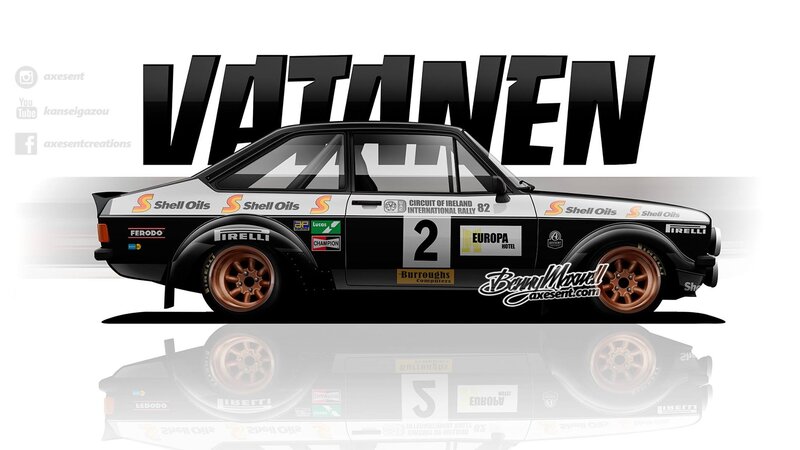 Racing Car with Decals — Black, Dynamic