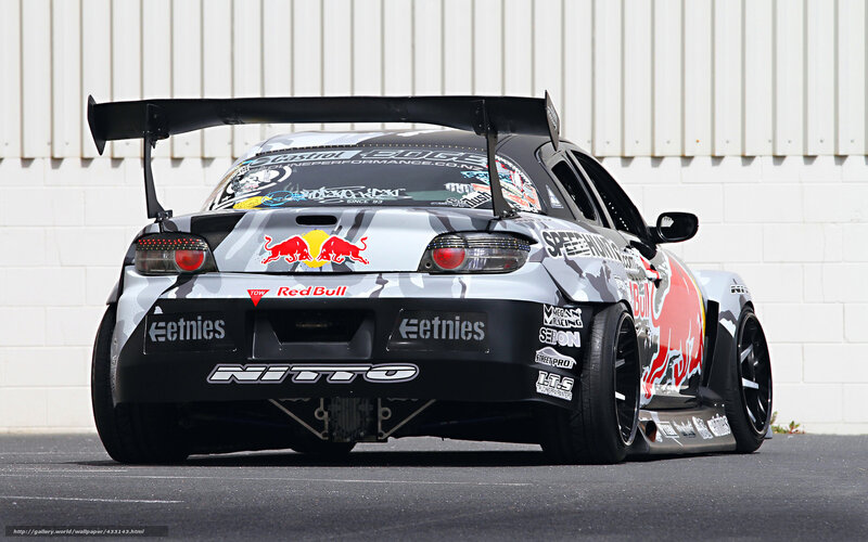 racing car with red bull livery