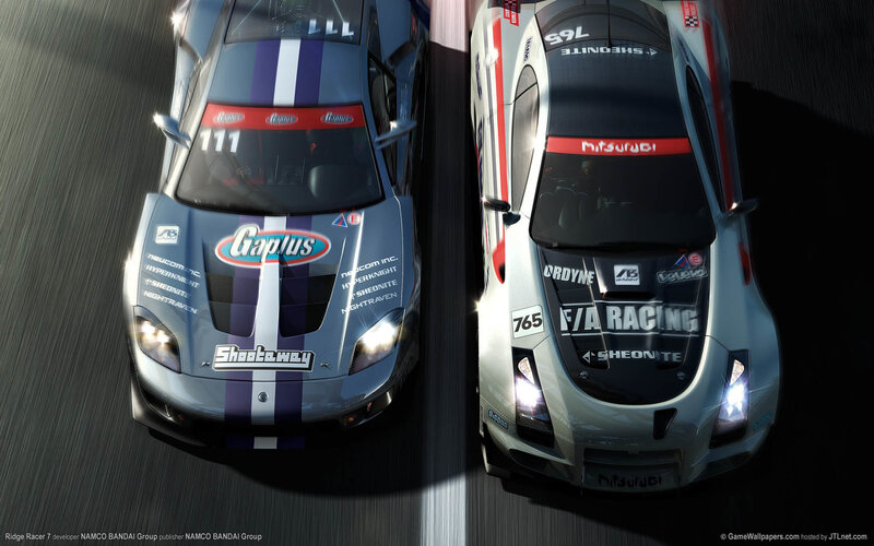 racing cars in competition