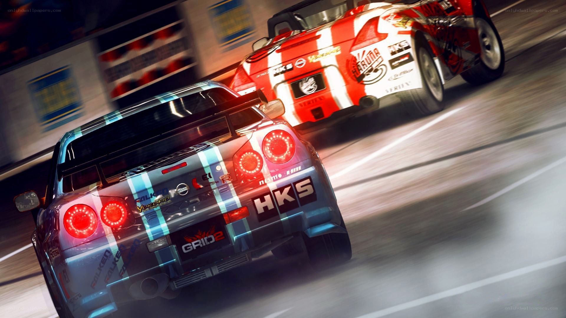 Racing cars in GRID 2