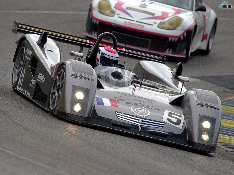 racing cars on a track
