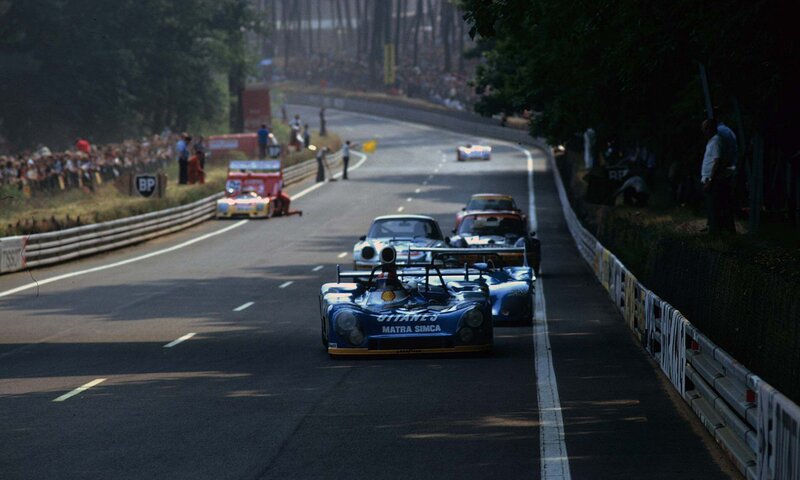 racing cars on a track