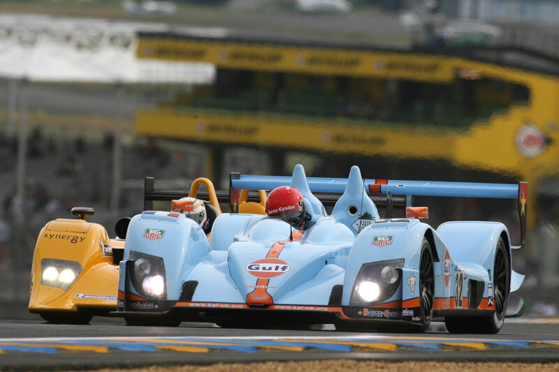 racing cars on a track