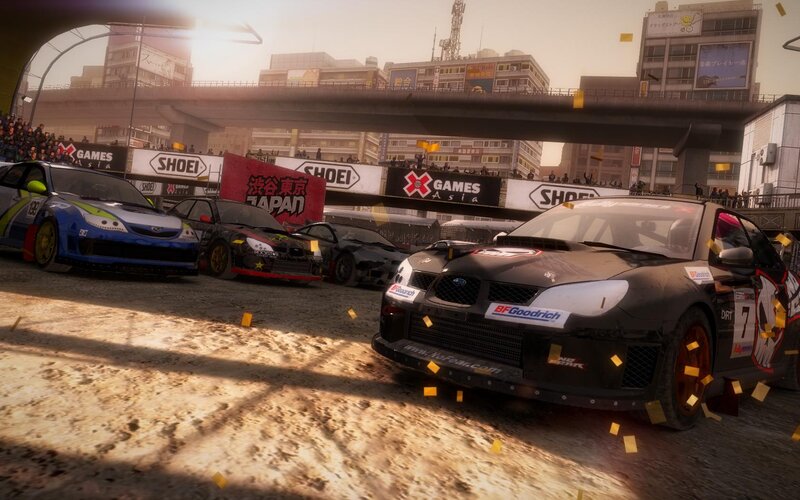 Racing Cars on Dirt