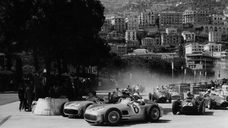 Racing Cars on Track — Black, Dramatic, Afternoon, Photograph, Drivers