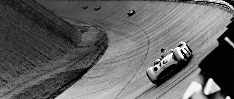 Racing Cars on Track — Black, Dynamic, Photograph, Racetrack