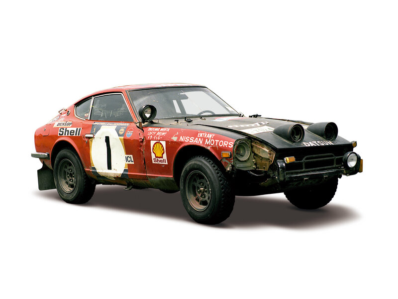 Racing Datsun 240Z car