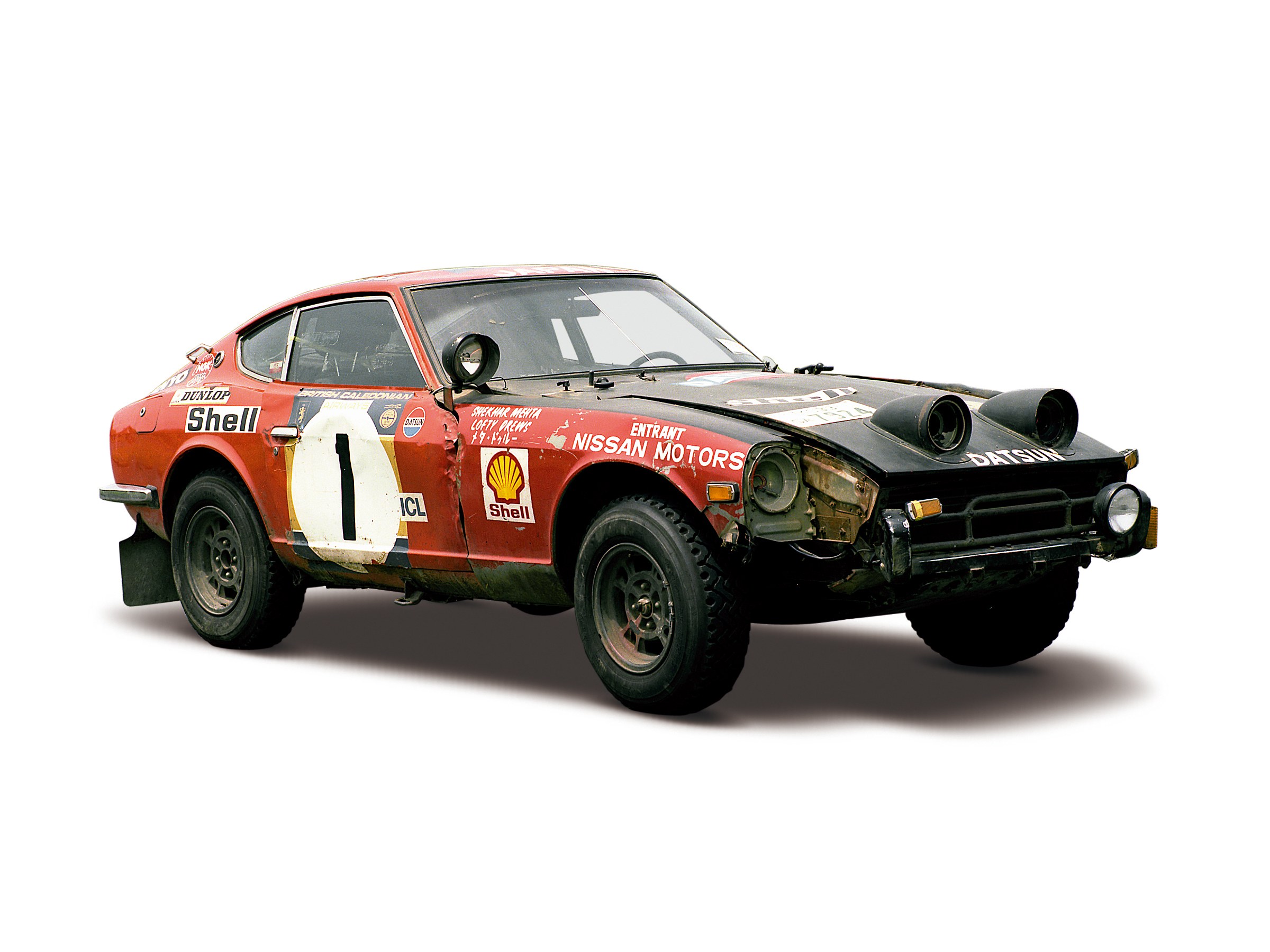 Racing Datsun 240Z car