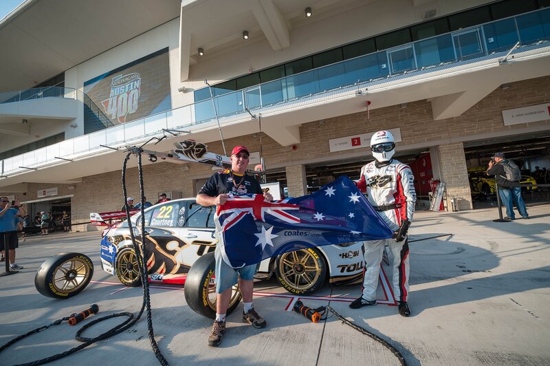 Racing Driver and Fan