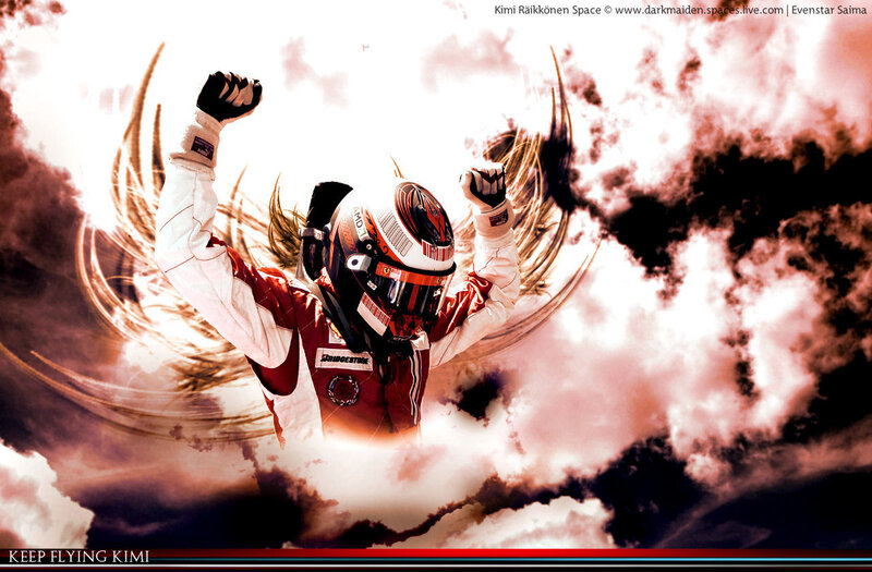 Racing Driver in Helmet — Red