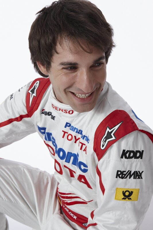 racing driver in uniform