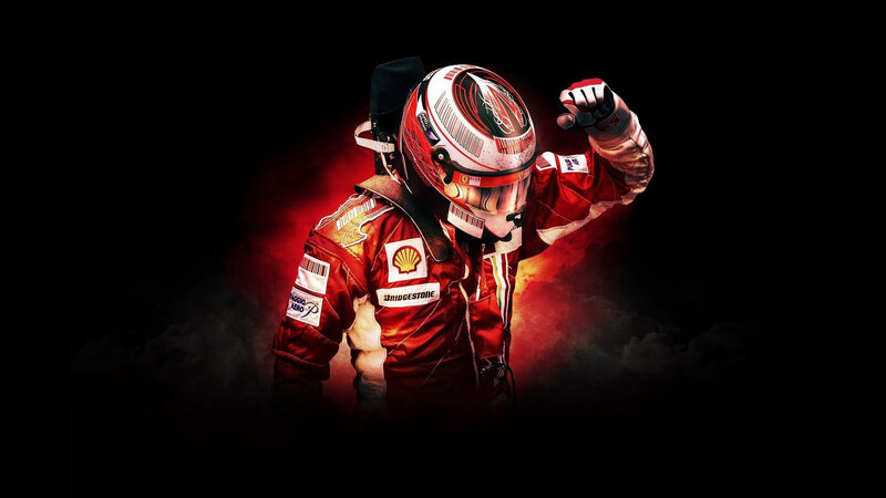 Racing Driver in Uniform — Red