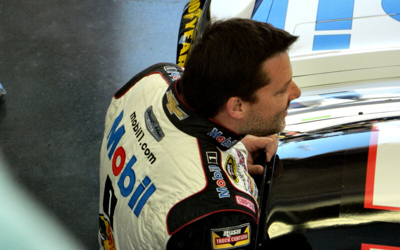 Racing Driver in Uniform — White