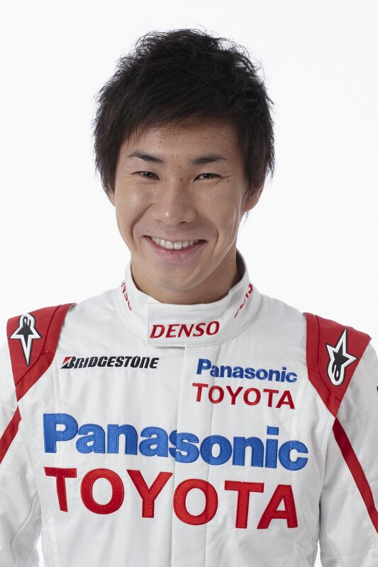 racing driver portrait