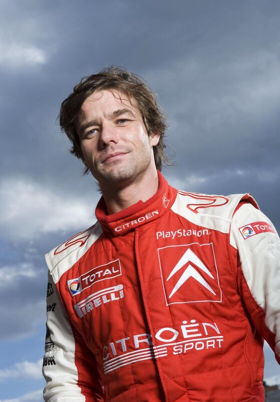 racing driver portrait