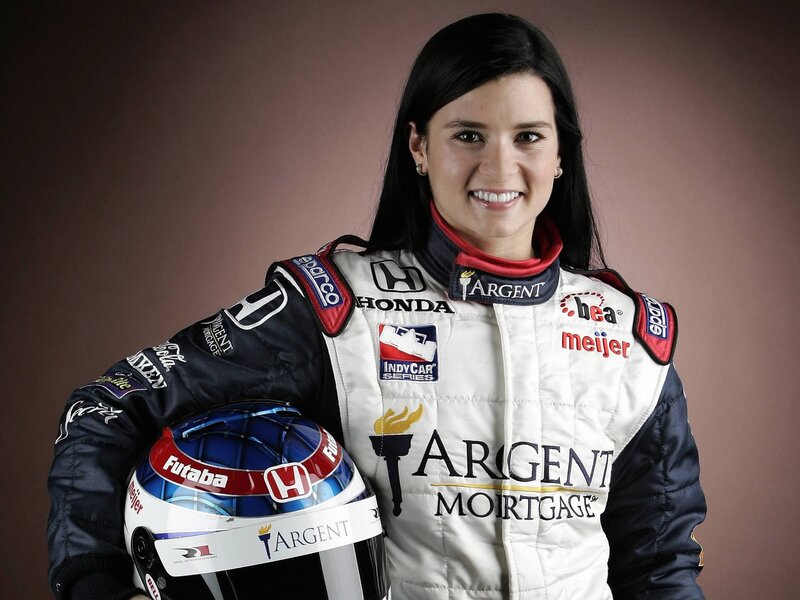 racing driver portrait