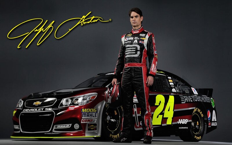 Racing Driver with Car — Black, Dramatic, Photograph