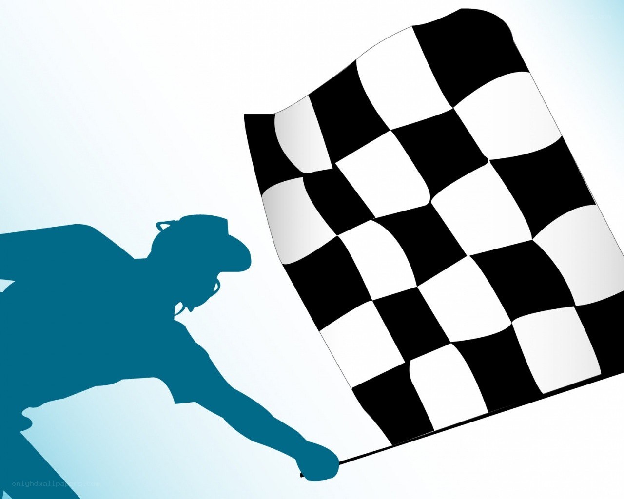 racing flag finish line