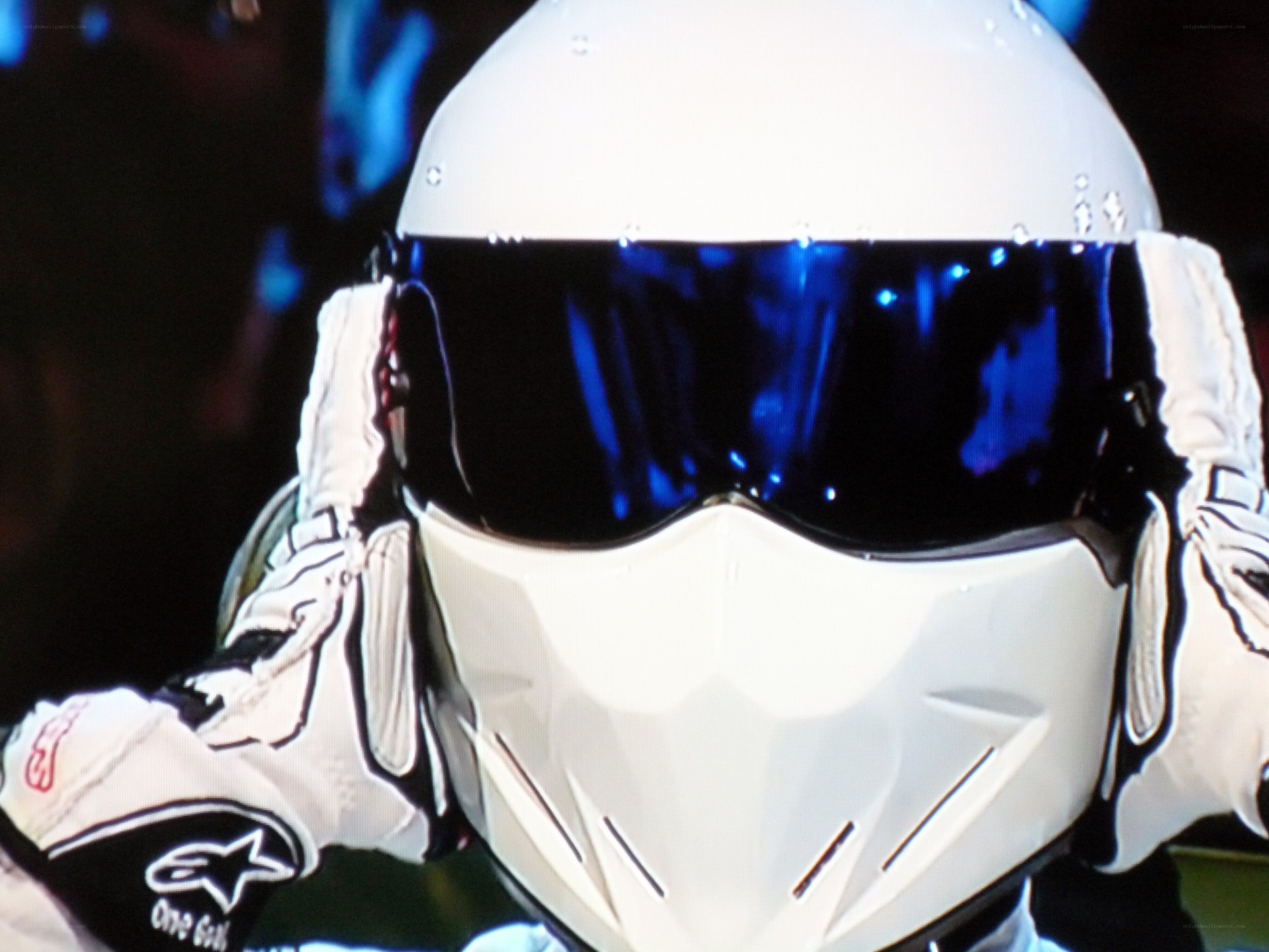 racing helmet close-up
