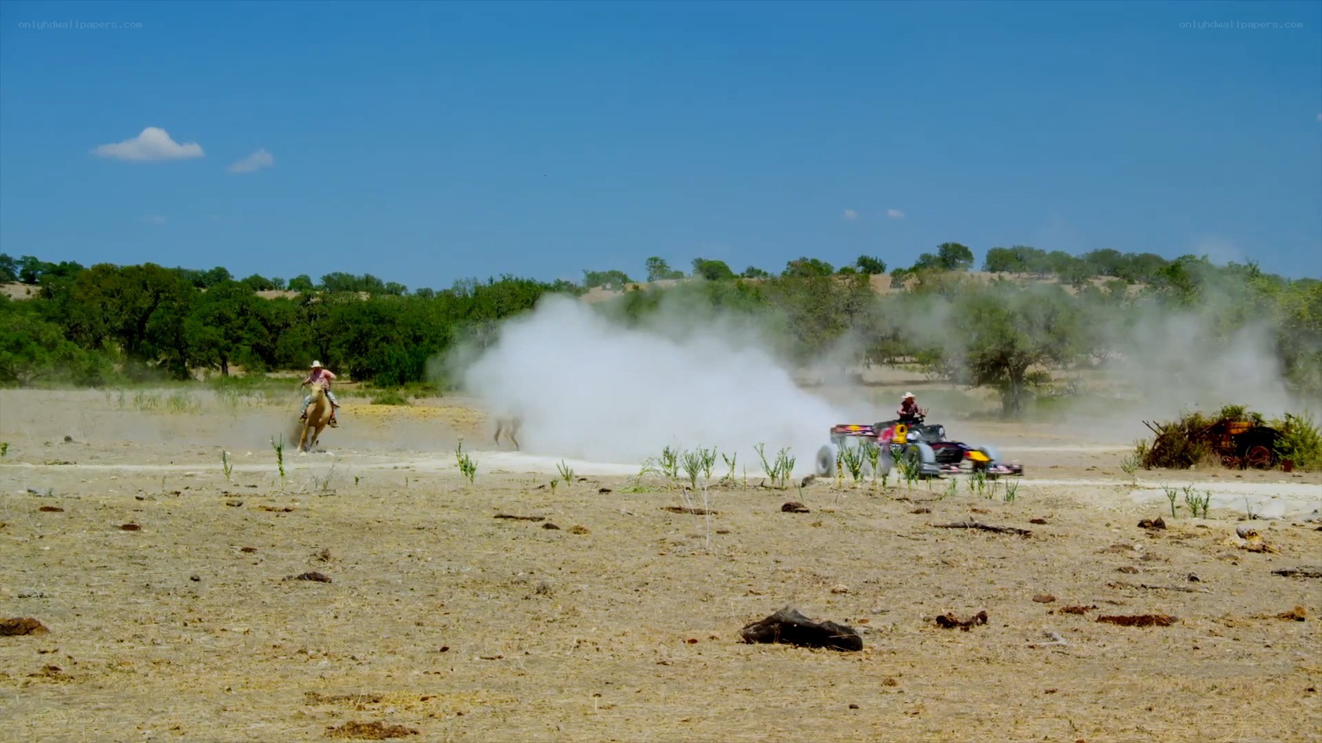 Racing in the desert