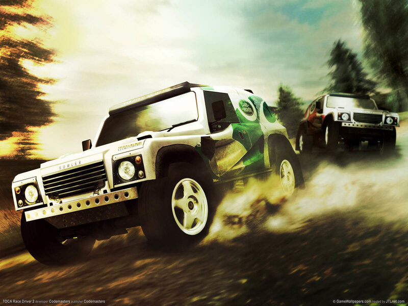 Racing Land Rovers