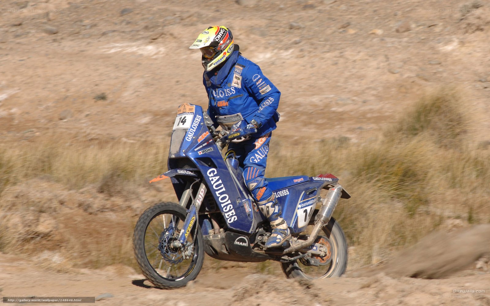 racing motorcycle on dirt