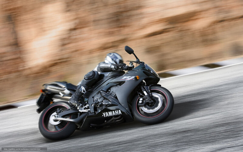 racing motorcycle on road