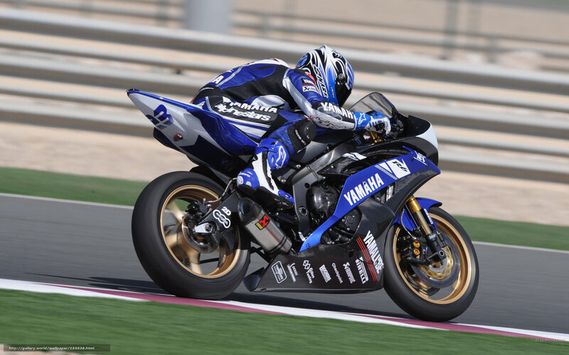 racing motorcycle on track