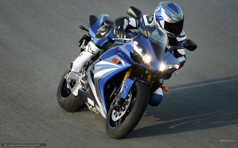 racing motorcycle on track