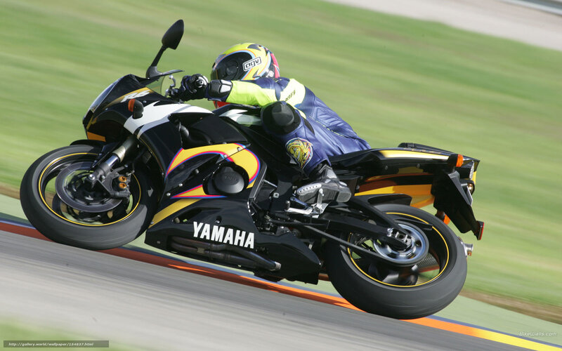 racing motorcycle on track
