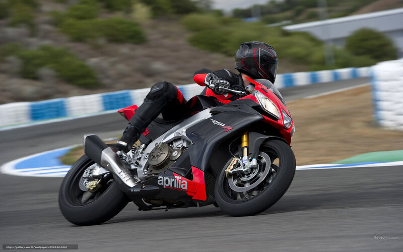 racing motorcycle on track