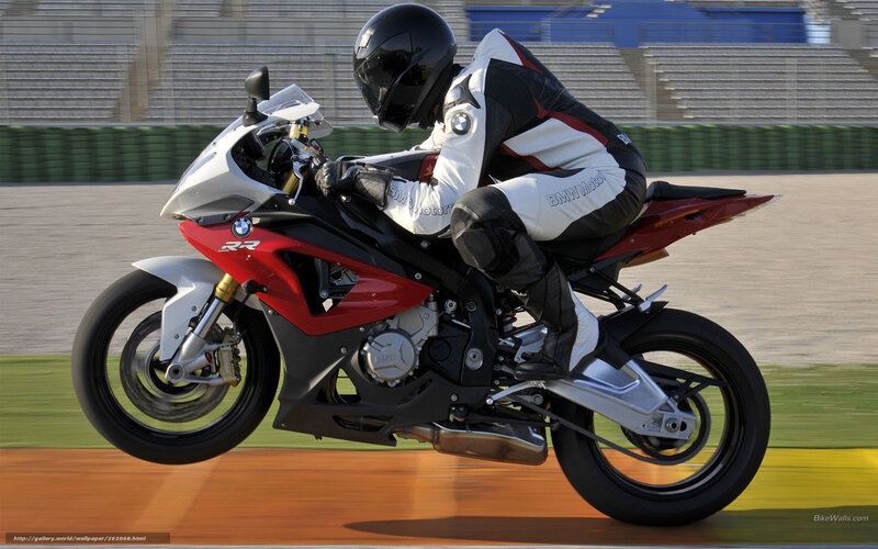 racing motorcycle on track