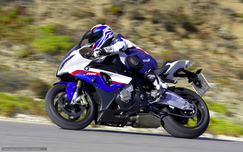 racing motorcycle on track