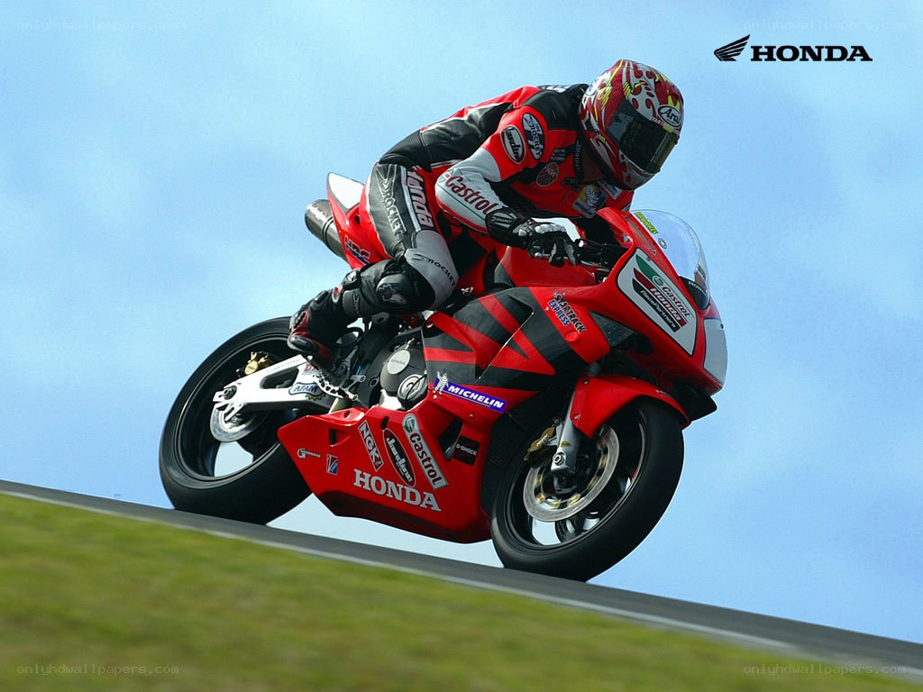 racing motorcycle on track