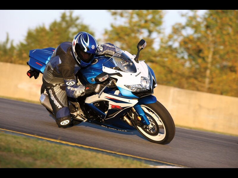 racing motorcycle on track