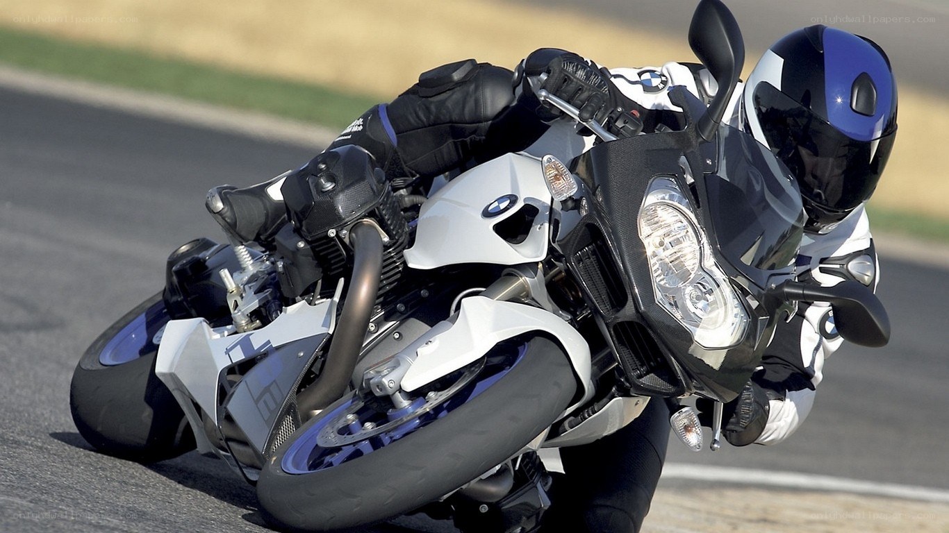 racing motorcycle on track