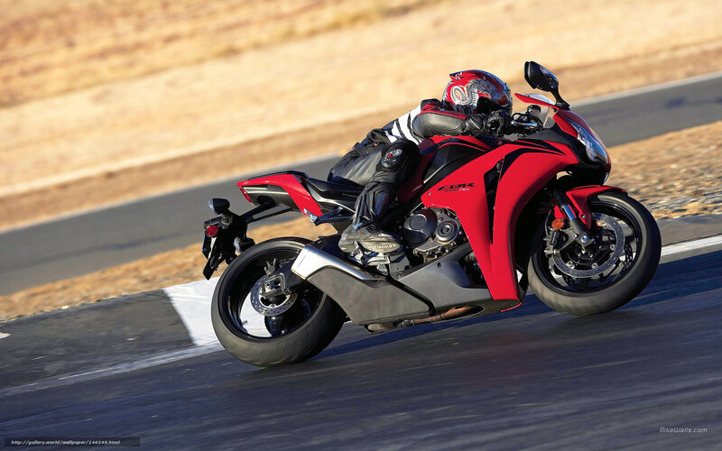 racing motorcycle on track